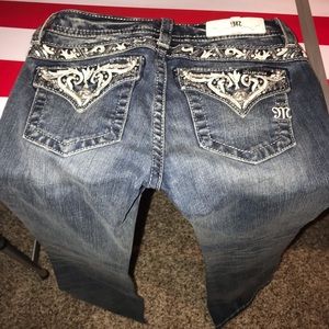 Girls Bootcut Miss Me Jeans
